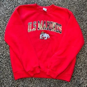 Vintage Marines crew neck sweatshirt